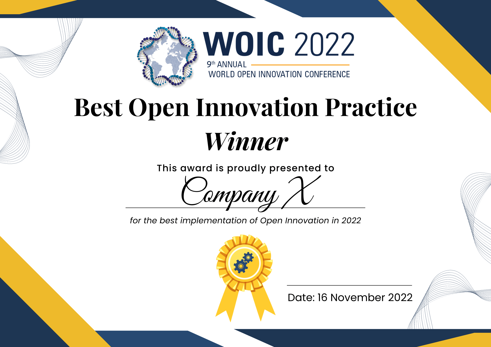 9th Annual World Open Innovation Conference 2022 WOIC